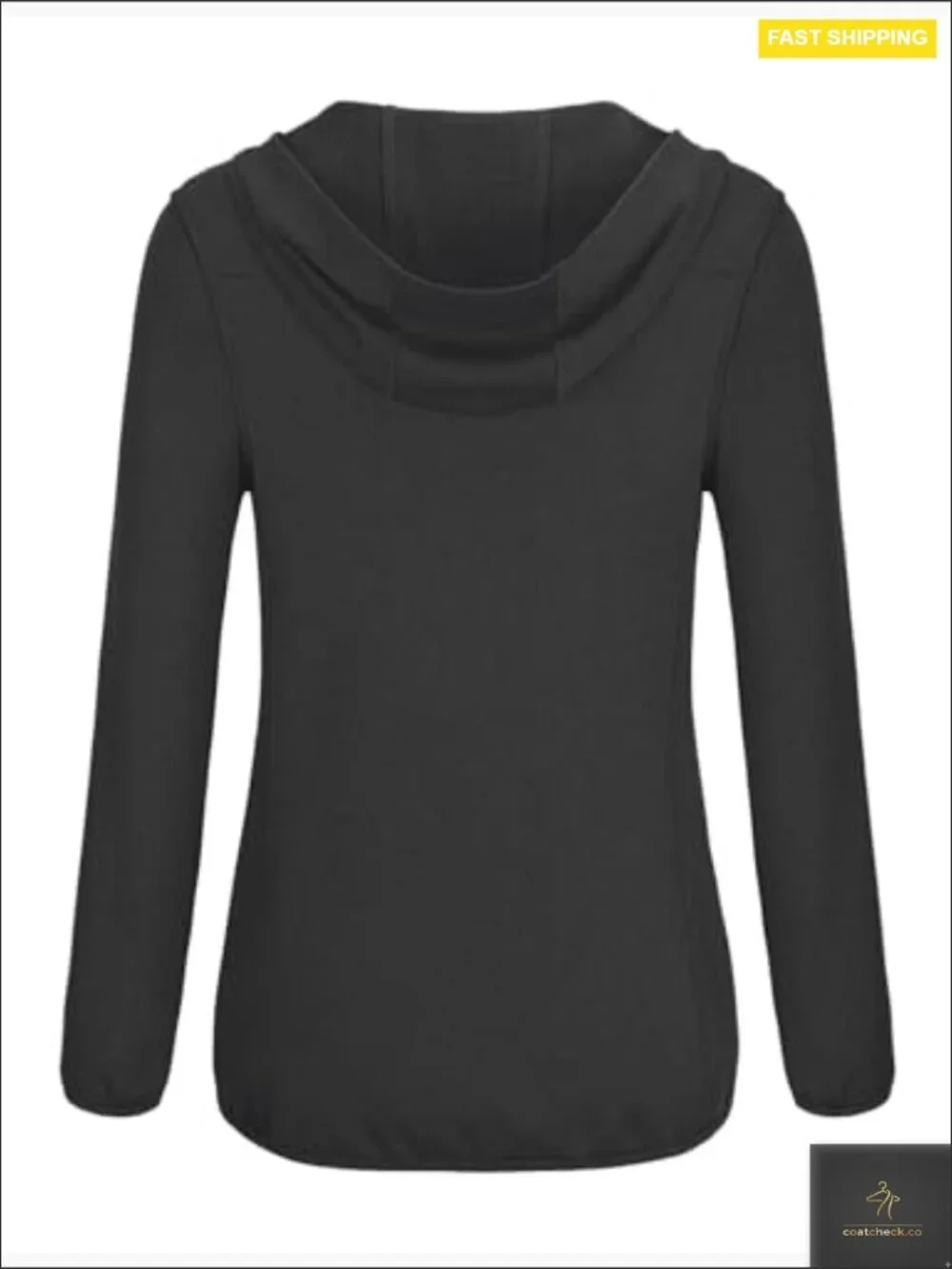 Lightweight Fleece Full Zip Hoodie Relaxed Fit Hiking Sweater with Pockets